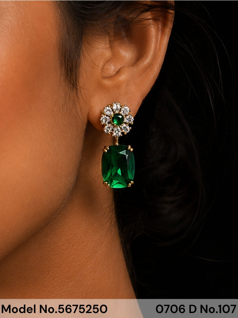 CZ Earrings - Amaara World