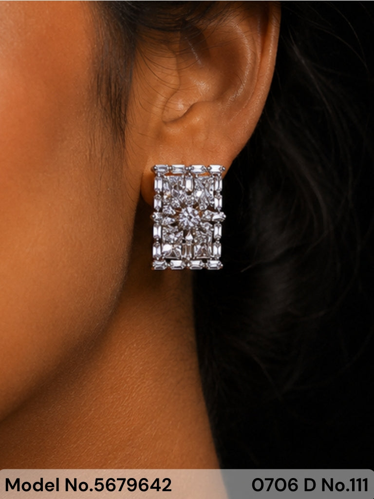 CZ Earrings - Amaara World