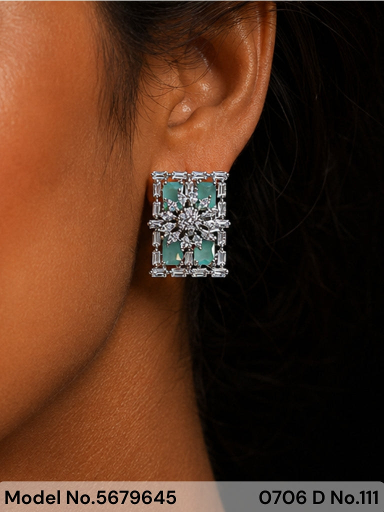 CZ Earrings - Amaara World