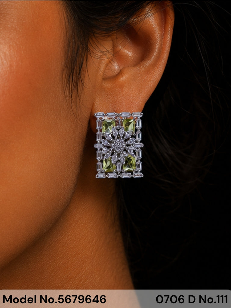 CZ Earrings - Amaara World