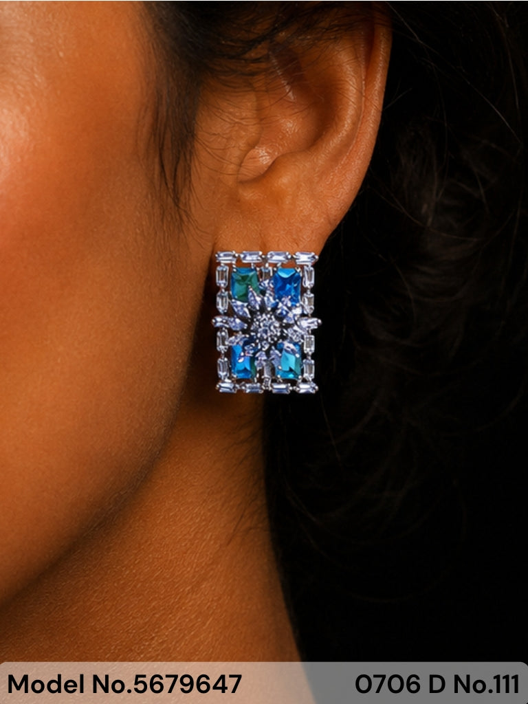 CZ Earrings - Amaara World