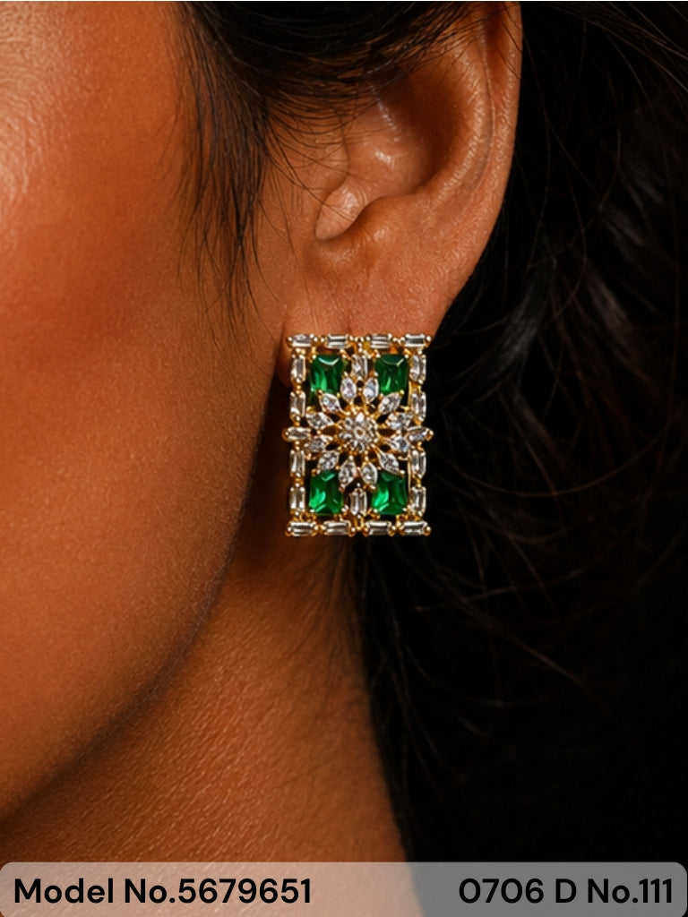 CZ Earrings - Amaara World