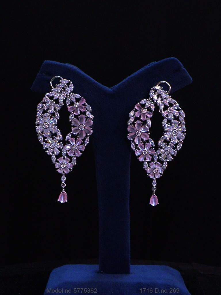 Real Zircon | Fashion AD Earrings - Amaara World