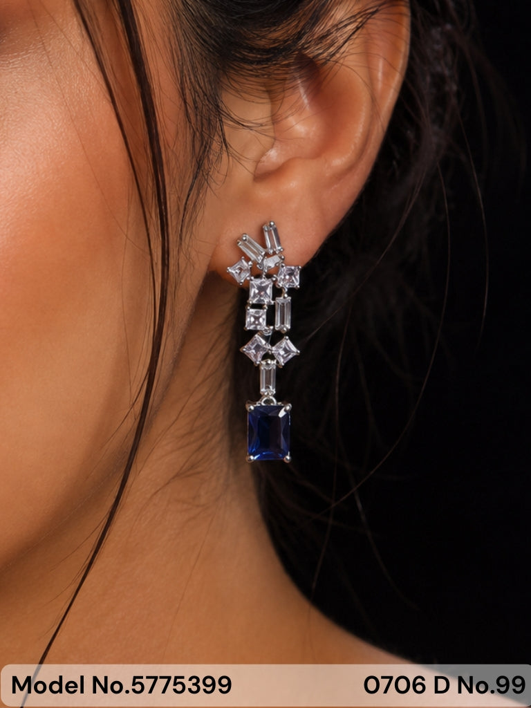 Cz Earrings | Wedding Jewelry - Amaara World