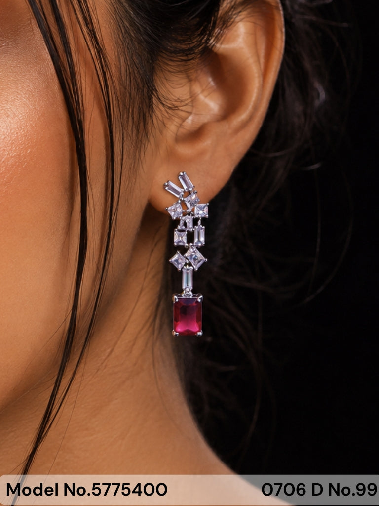 Lab Created Diamond Earrings - Amaara World
