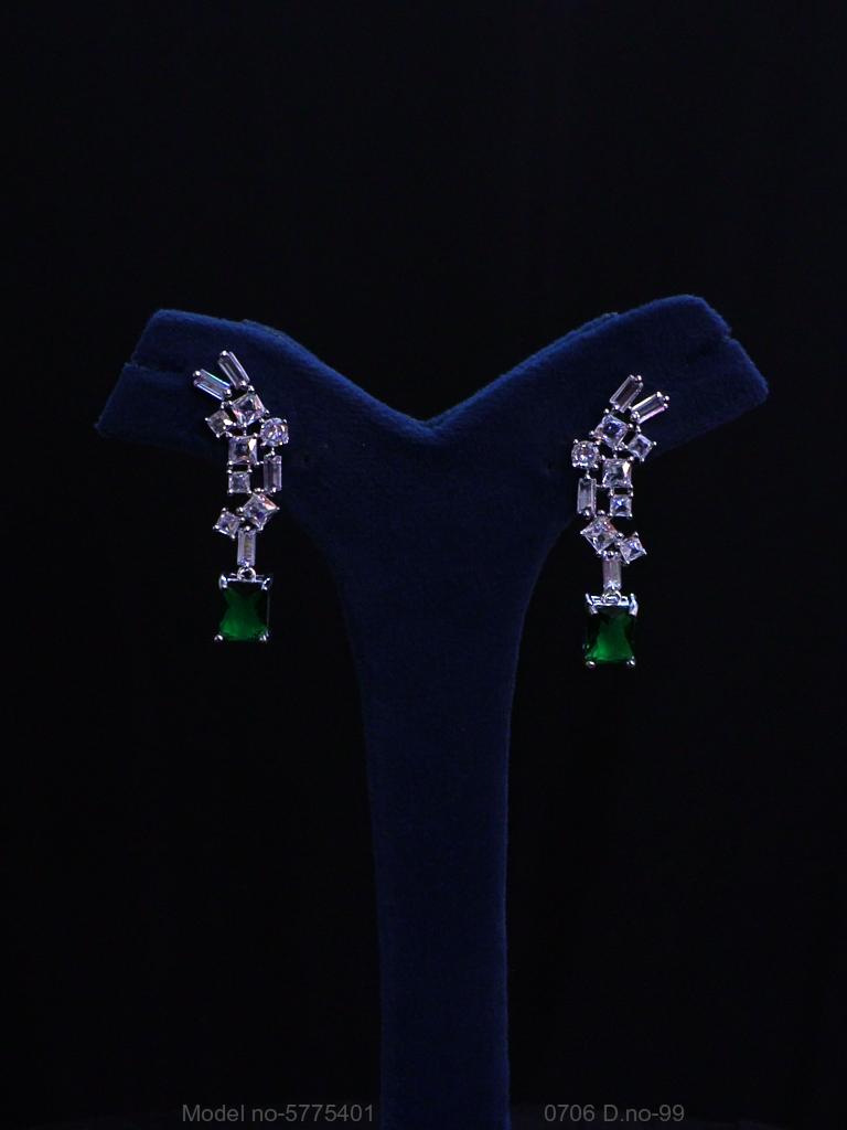 Lab Created Diamond Earrings - Style 2 - Amaara World