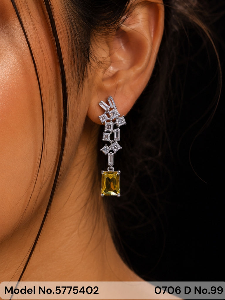 Real Zircon | Fashion AD Earrings - Amaara World