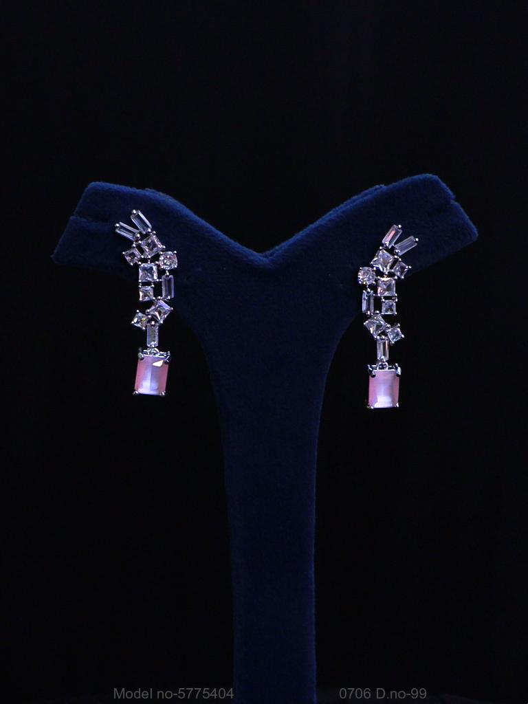 Lab Created Diamond Earrings - Style 5 - Amaara World