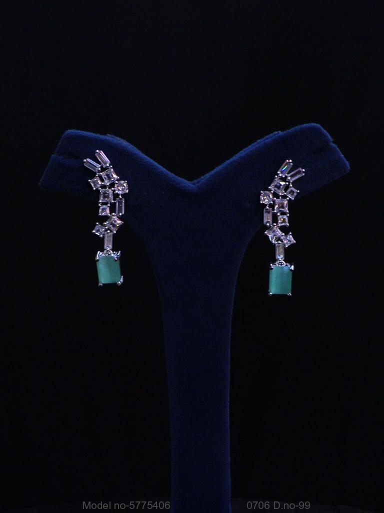 Lab Created Diamond Earrings - Style 7 - Amaara World
