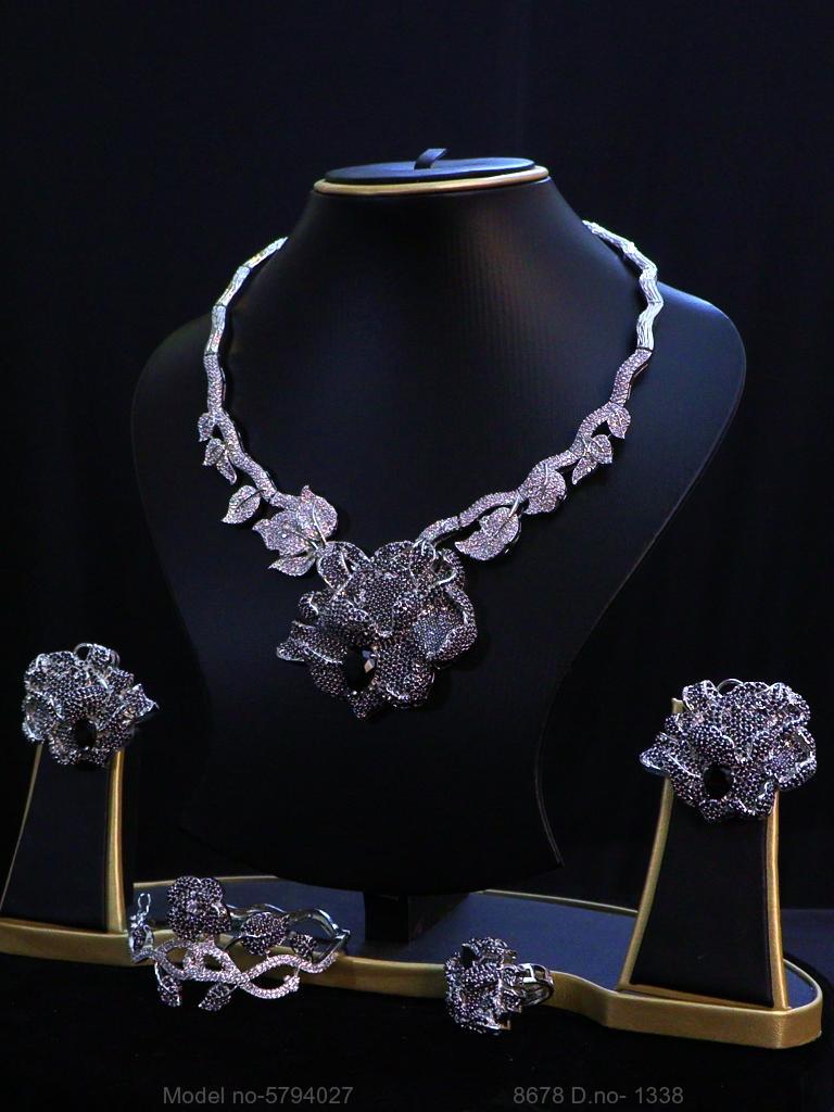 Artificial Diamond Cz Jewelry Set - Amaara World USA - SKU 5794027