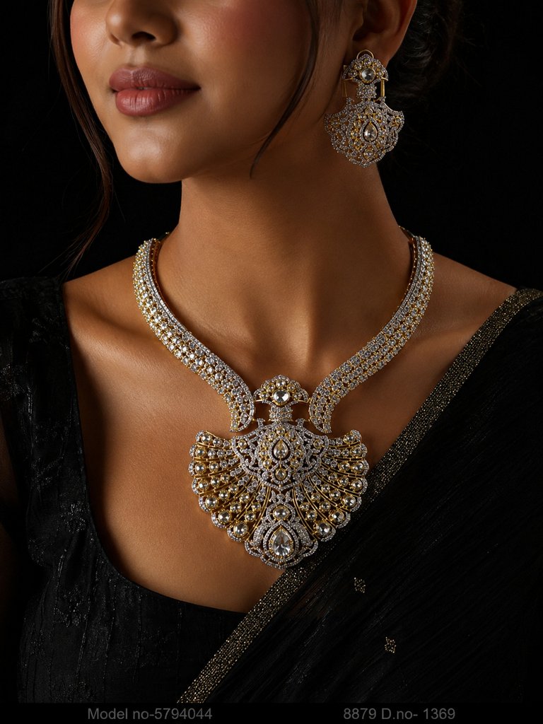 Original Zircon Necklace Set - Amaara World