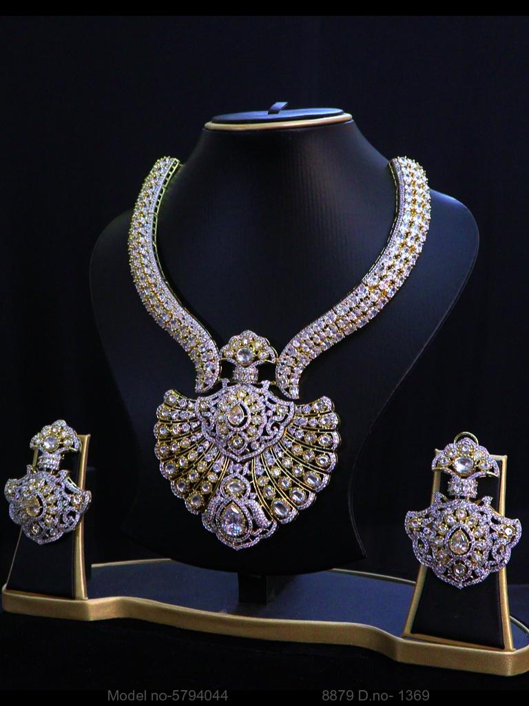 Original Zircon Necklace Set - View A