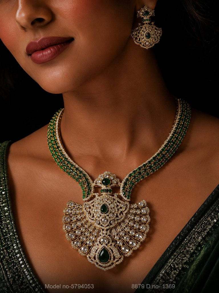 A Masterpiece | Handcrafted Traditional Jewellery Set - Amaara World