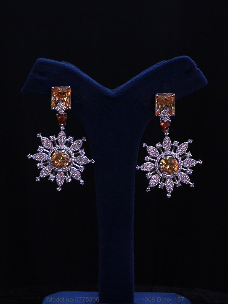 Bridal Earrings | Original Cz - Amaara World