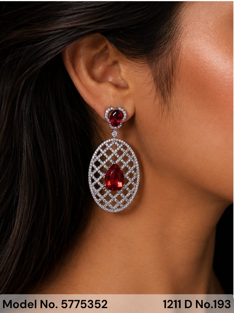 International Design | Cz Earrings - Amaara World