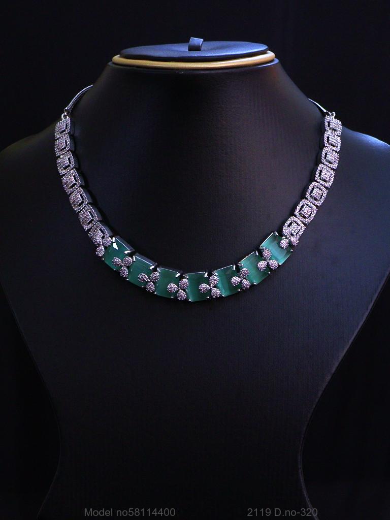 Cz Jewelry Set | Classic Pattern - View A