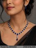 Light weighted CZ Necklace Set - Amaara World