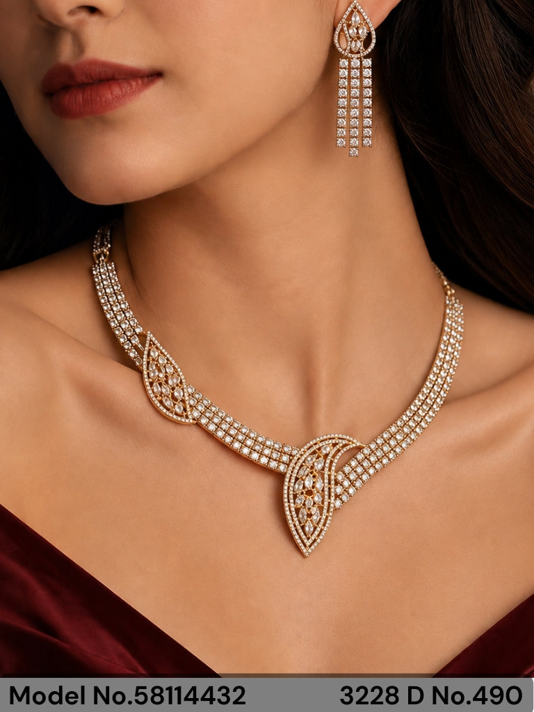 Ideal Gift for a Woman | Cz Set - Amaara World