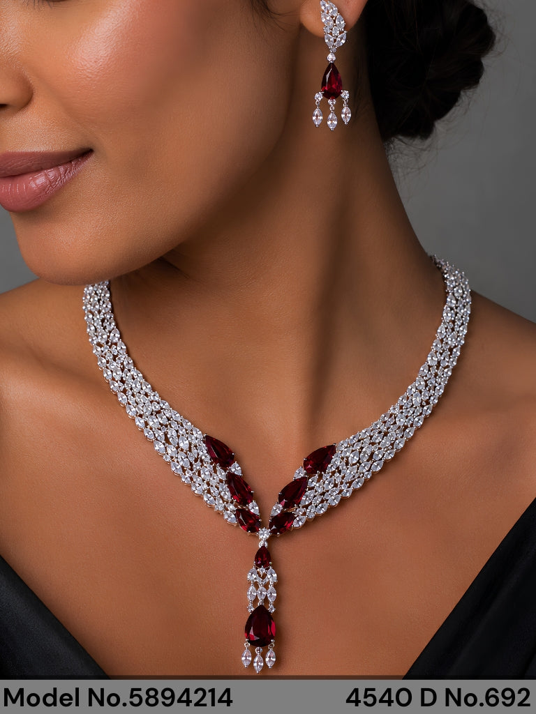 Statement Cz Jewelry Sets - Amaara World