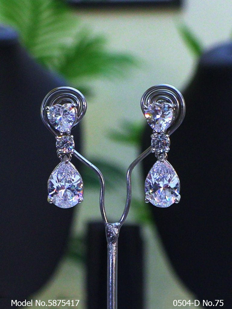 CZ Earrings - Amaara World