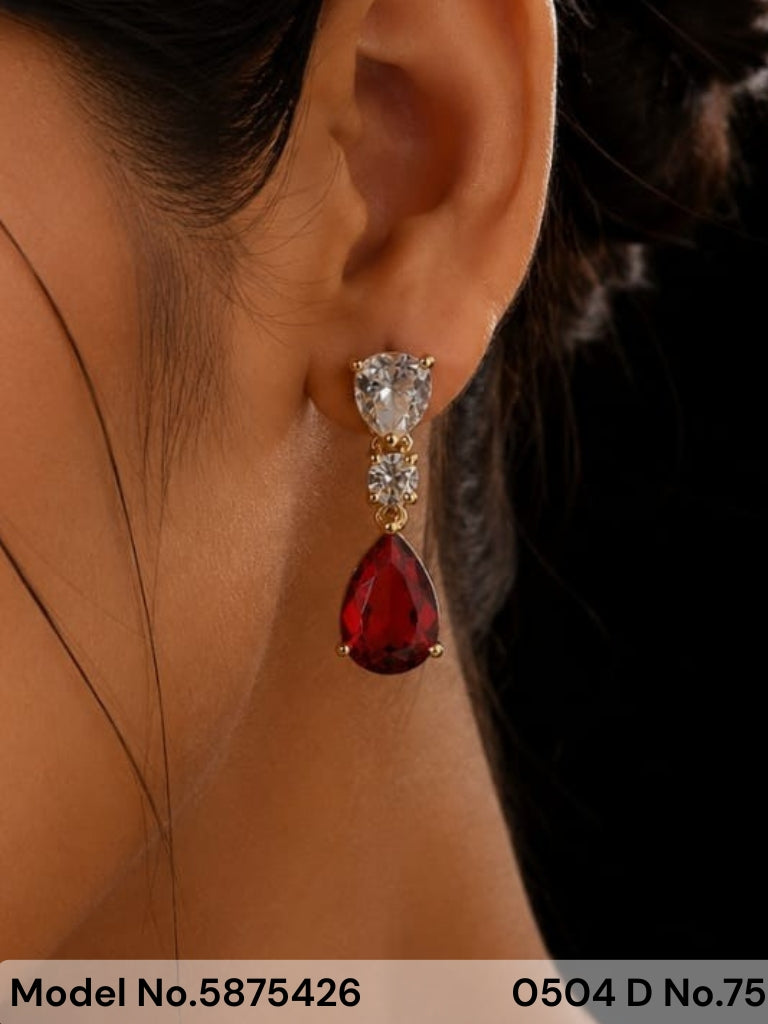 CZ Earrings - Amaara World