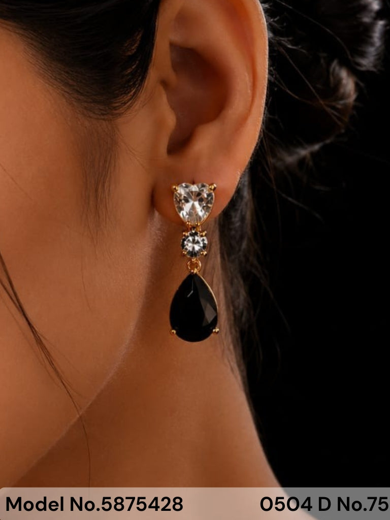 CZ Earrings - Amaara World