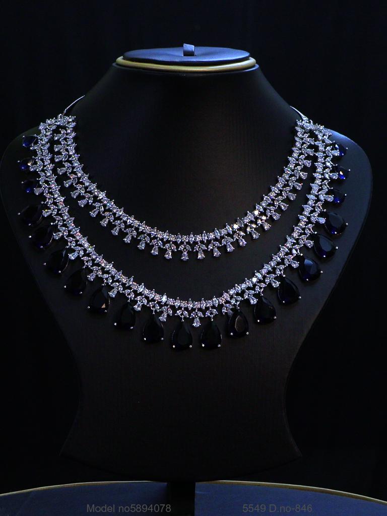 Bridesmaid Necklace Set for Traditional Weddings - View B