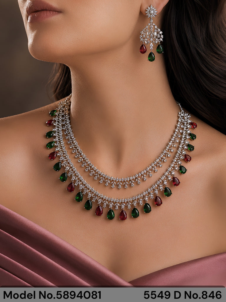 A Masterpiece | Handcrafted Traditional Jewellery Set - Amaara World