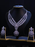 Traditional Zirconia Jewelry Set for Classy Women - Style 1 - Amaara World