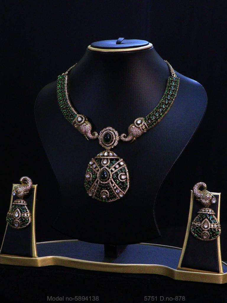 Original Zircon Necklace Set - Style 4 - Amaara World