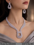 Traditional Design | American Diamond Jewelry Set - Amaara World