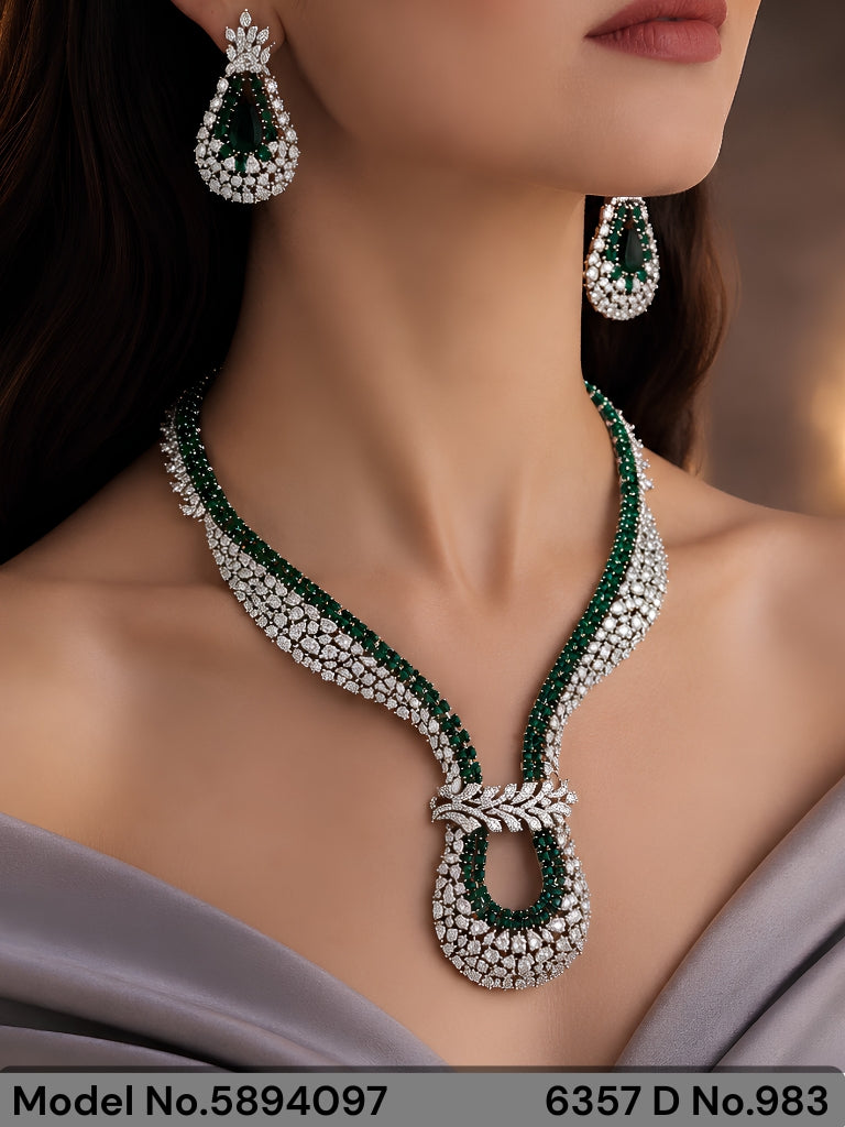 Statement Cz Jewelry Sets - Amaara World