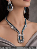 Imitation Diamond Cz Jewelry Set - Amaara World