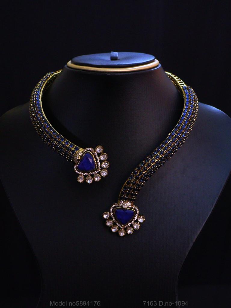 Traditional Design | American Diamond Jewelry Set - View B