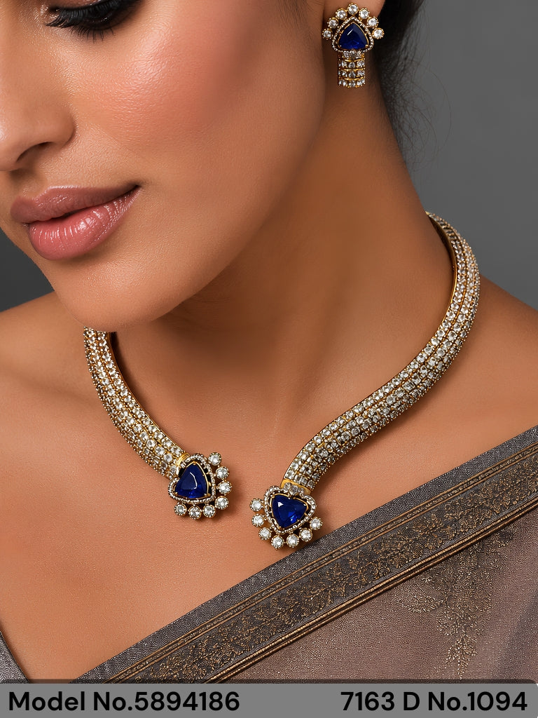 Original Zircon Necklace Set - Amaara World