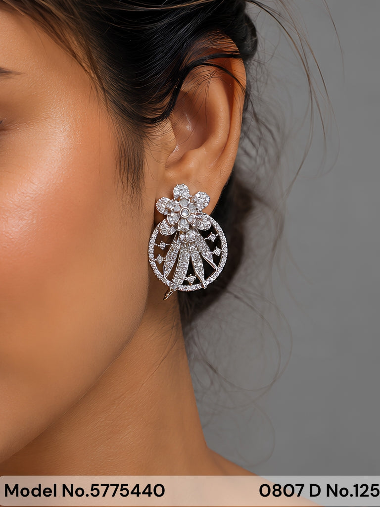 CZ Earrings - Amaara World