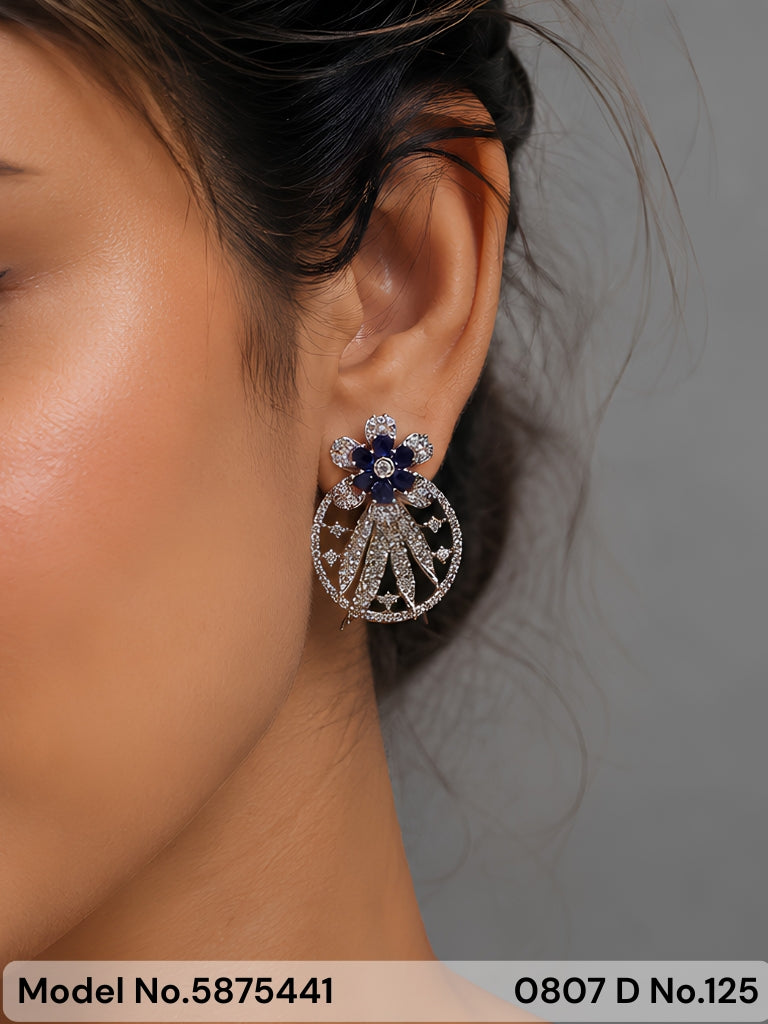 CZ Earrings - Amaara World