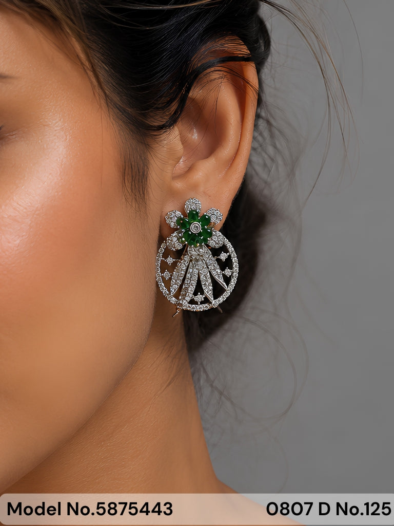 CZ Earrings - Amaara World