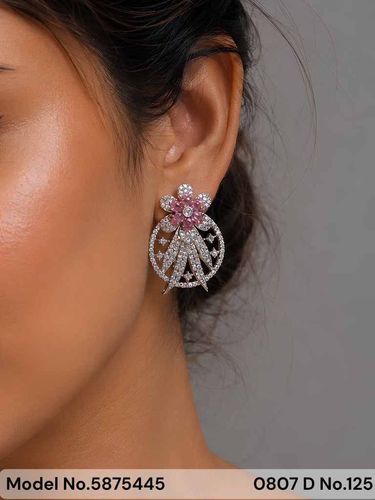 CZ Earrings - Amaara World