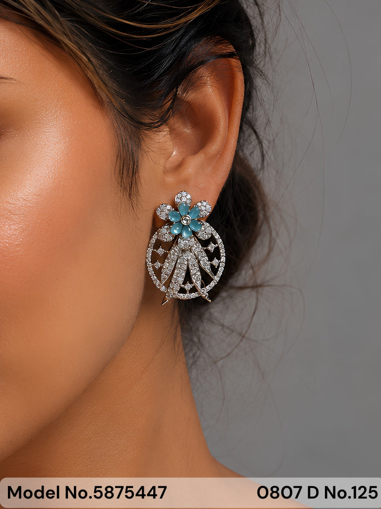 CZ Earrings - Amaara World