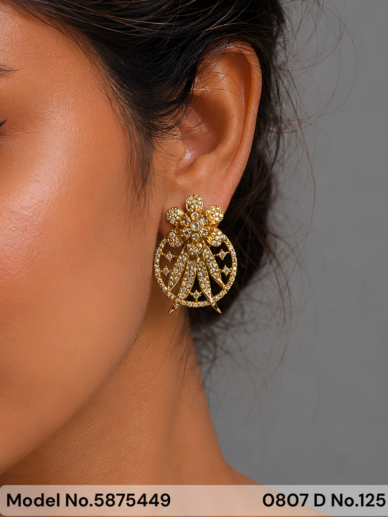 CZ Earrings - Amaara World