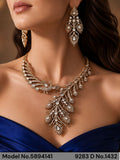 Traditional Design | American Diamond Jewelry Set - Amaara World