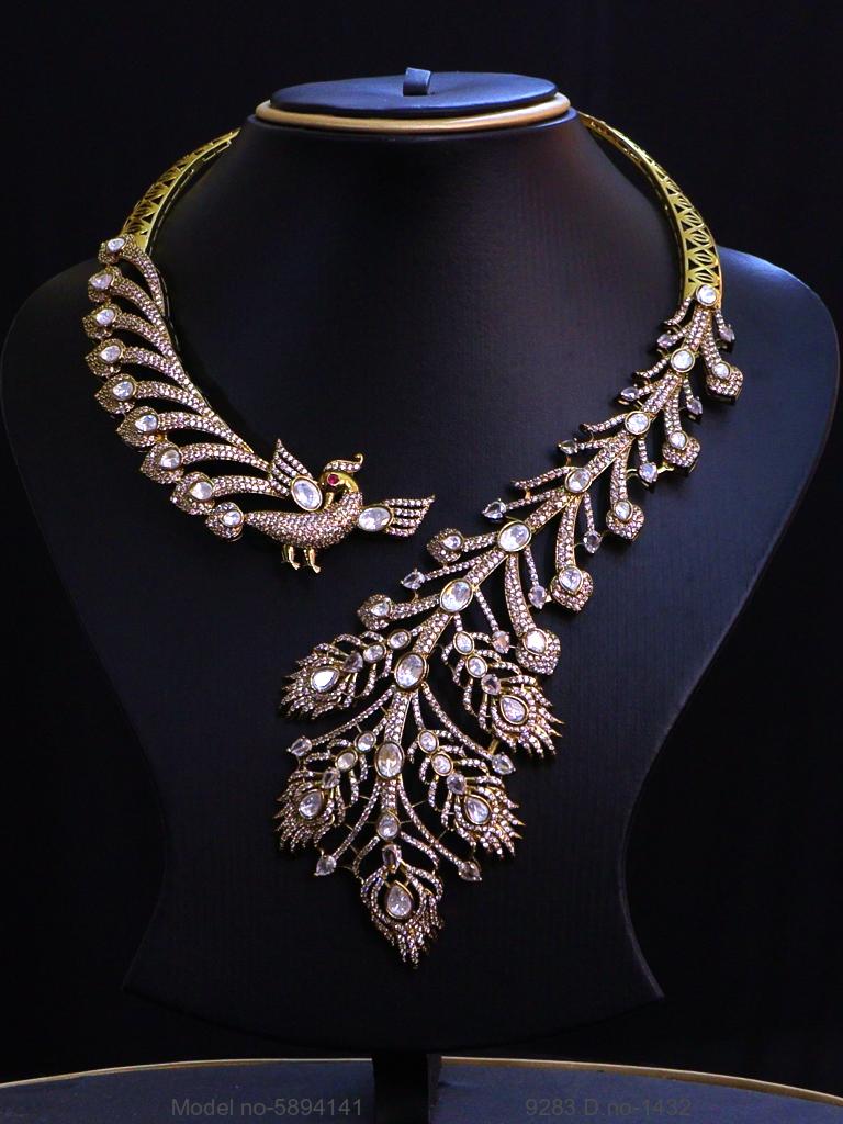 Traditional Design | American Diamond Jewelry Set - View B