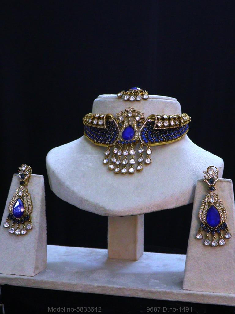 Necklace Set | Original AD / Cubic Zircon - Style 1 - Amaara World