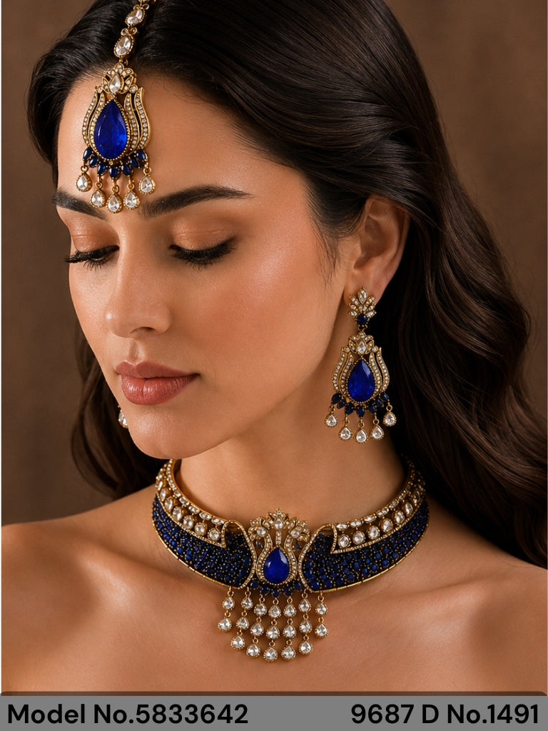 Necklace Set | Original AD / Cubic Zircon - Amaara World