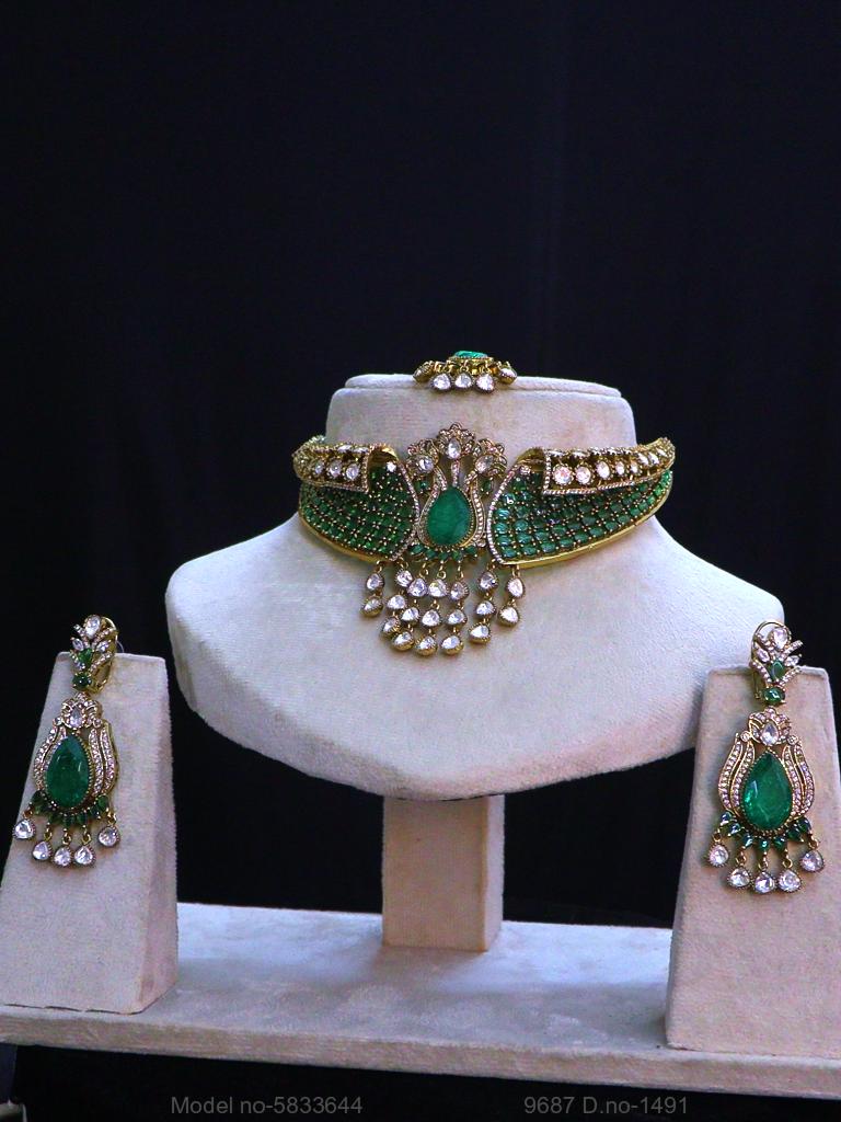 Necklace Set | Original AD / Cubic Zircon - Style 3 - Amaara World