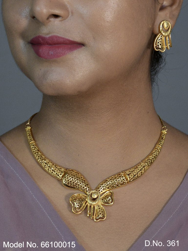 Gold Plated Necklaces - Amaara World USA - SKU 66100015