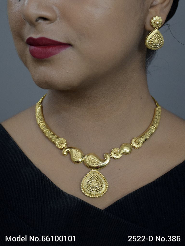 Gold Plated Necklaces - Amaara World USA - SKU 66100101