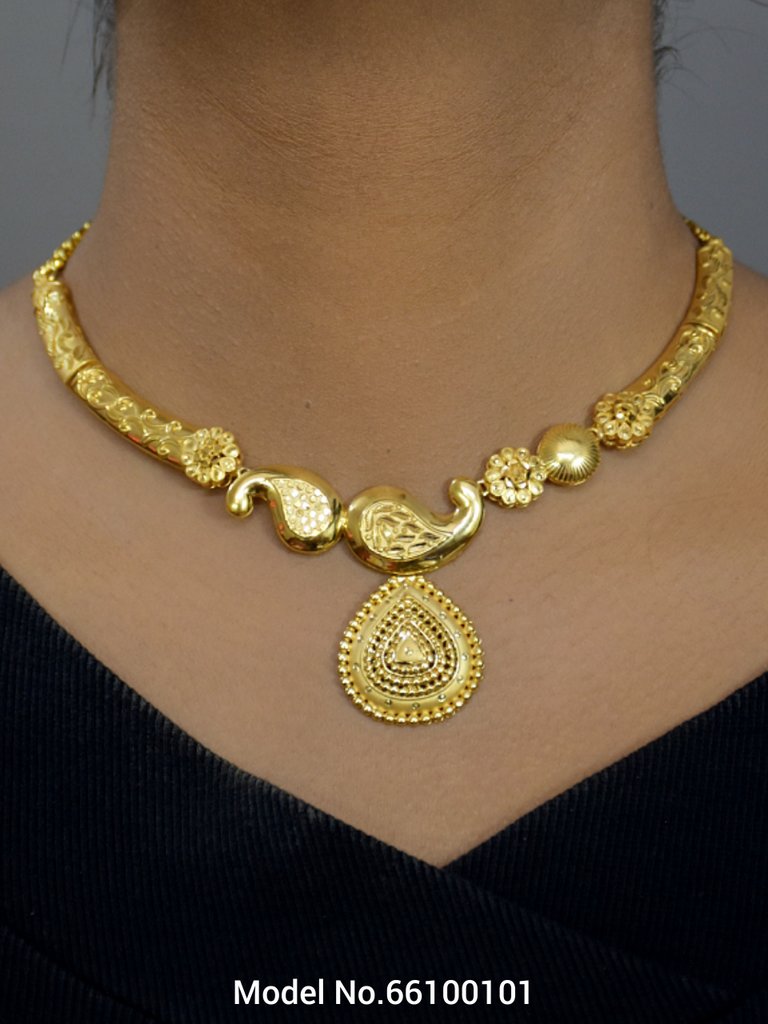 Gold Plated Necklaces - View 3 - Amaara World