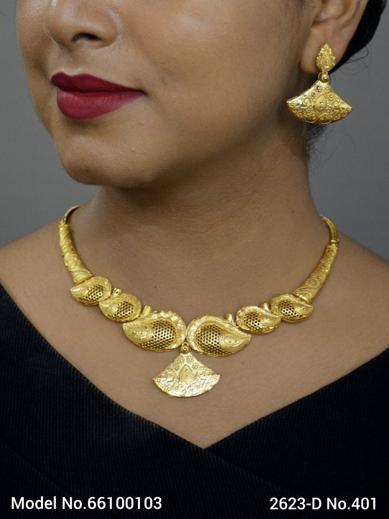Gold Plated Necklaces - Amaara World USA - SKU 66100103